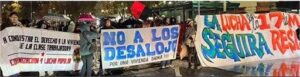 “Frente a los desalojos y la crisis habitacional, las y los pobladores salimos a las calles con protesta popular”