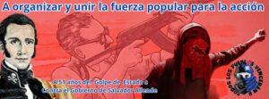 A organizar y unir la fuerza popular para la acción